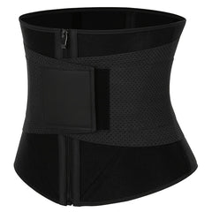 Zipper Waist Trainer Tummy Control Slimming Belt
