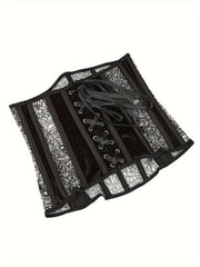 Spider Web Strapless Corset Tummy Control Body Shaper