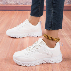 Luminous Shoelaces Lightweight Chunky Sneakers Non Slip Running Shoes