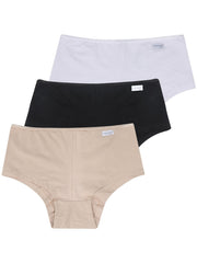 3pcs Soft & Comfy Stretchy Panties Women's Lingerie