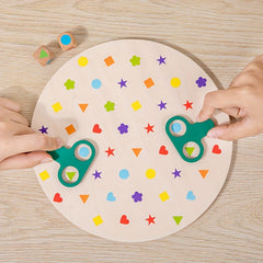 Wooden Educational Puzzle Game Shape Recognition Toy