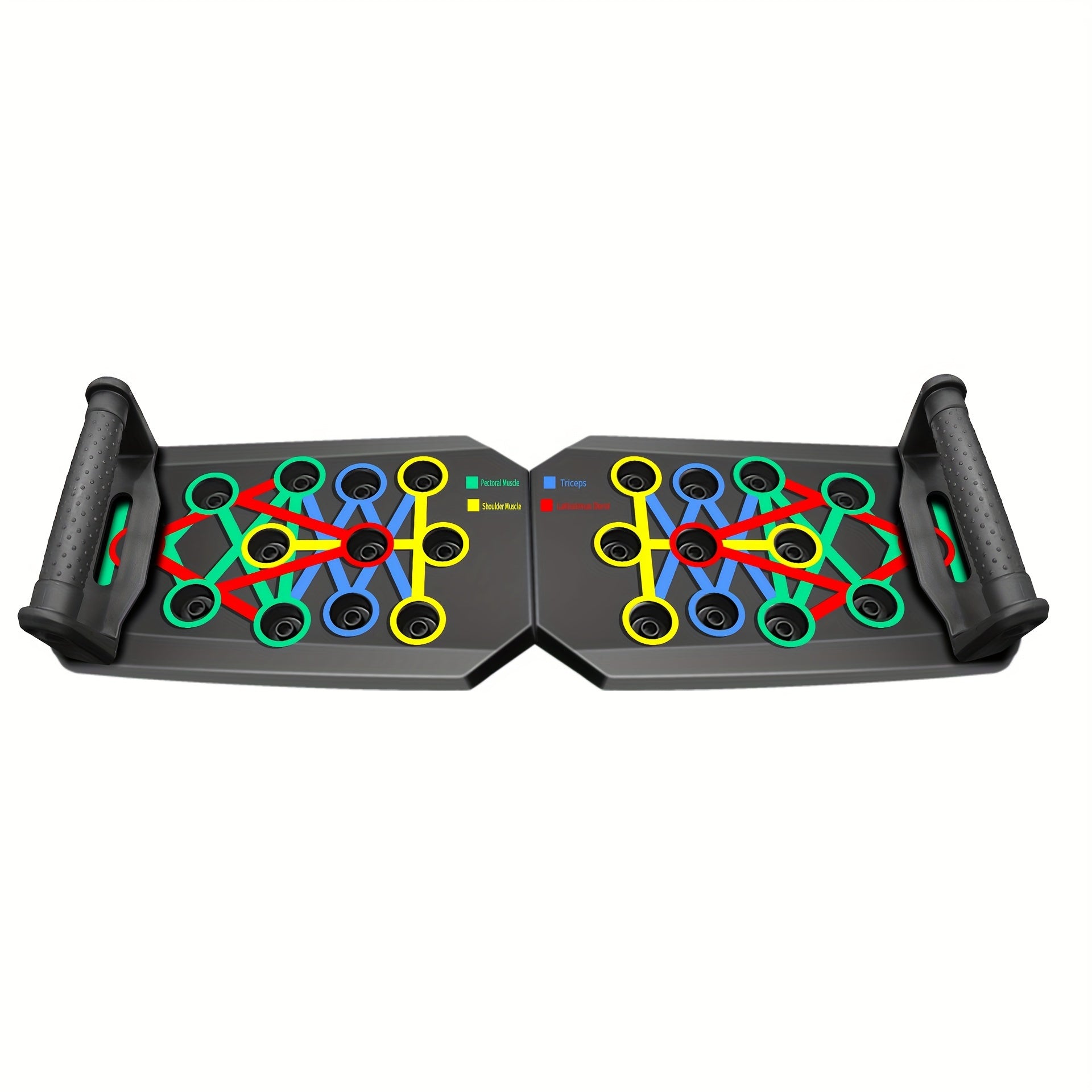1pc Folding Push up Board Muscle Exercise Equipment