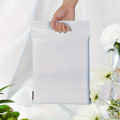 15pcs Solid Self-adhesive Packaging Bag 14 Silk Transport Bag