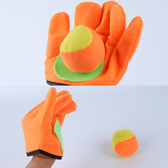 Funny Sticky Ball Gloves for Outdoor Sports Training