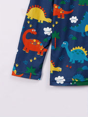 Toddler Dino Pajama Set Long Sleeve Top & Pants