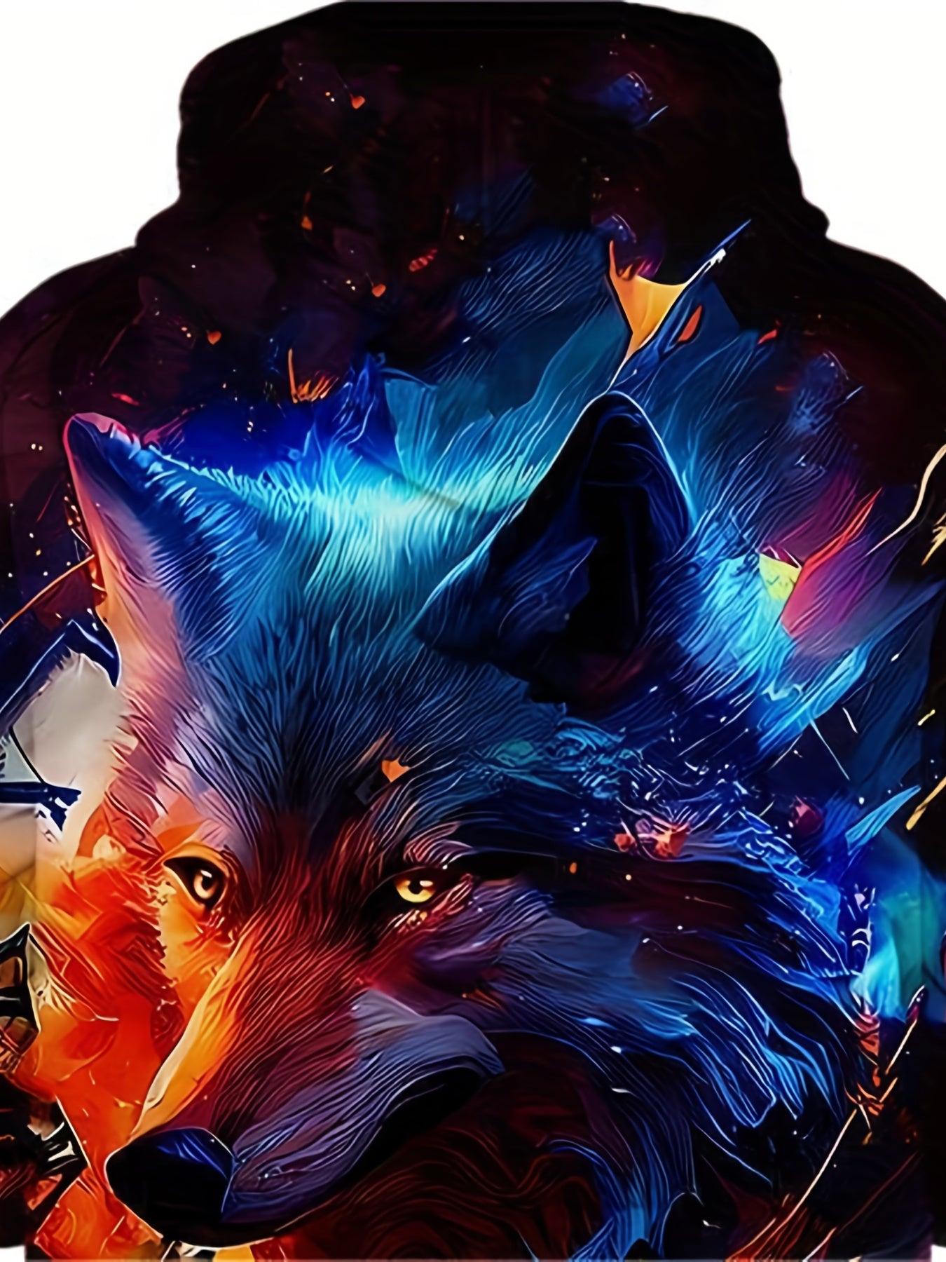 Wolf 3D Print Boys Hoodie Spring Fall Kids Sweatshirt