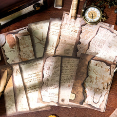 36 Sheets Vintage Scrapbook Paper for Journal Retro Notebook Scrapbooking