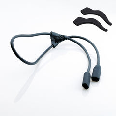 OOLVS Eyeglasses Chains PU Leather Lanyard Retainer Strap Cord