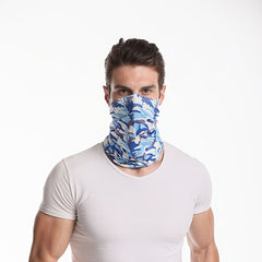 Windproof Sunscreen Knitted Scarf Mask for Outdoor Riding