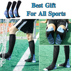 Men's 20-30mmHg Compression Socks for Running Cycling