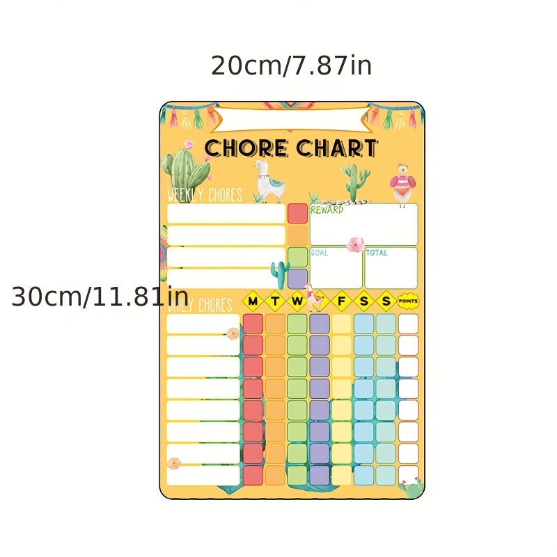 Colorful Dinosaur Watercolor Magnetic Stickers