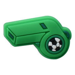 20pcs Boys Football Shoe Charms For Clogs Sandals PVC Decorative Accessories