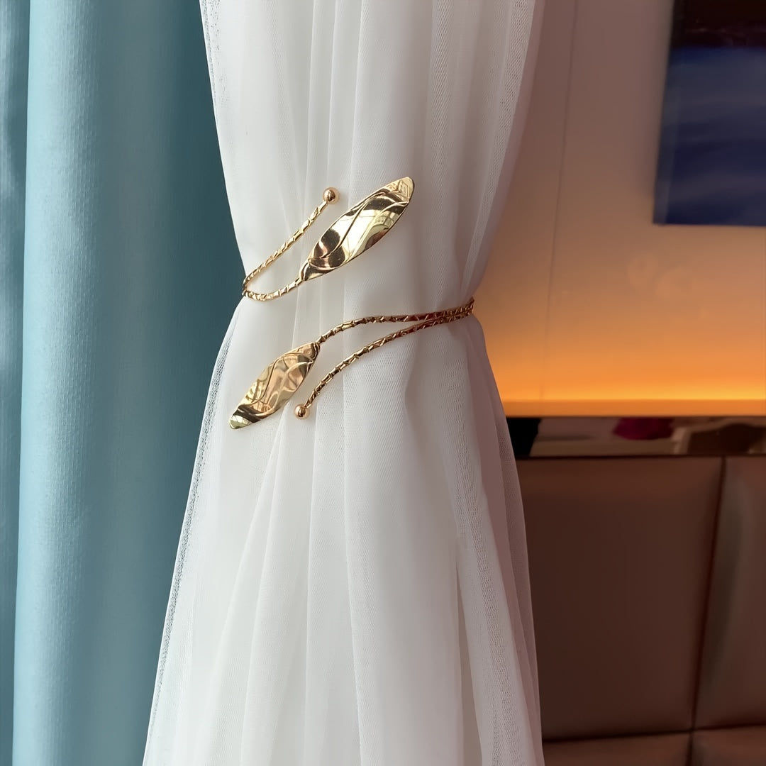 Leaf Dragonfly Curtain Tieback Home Accessory