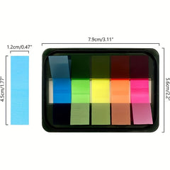 300 Sheets Transparent Sticky Notes Waterproof Note Stickers