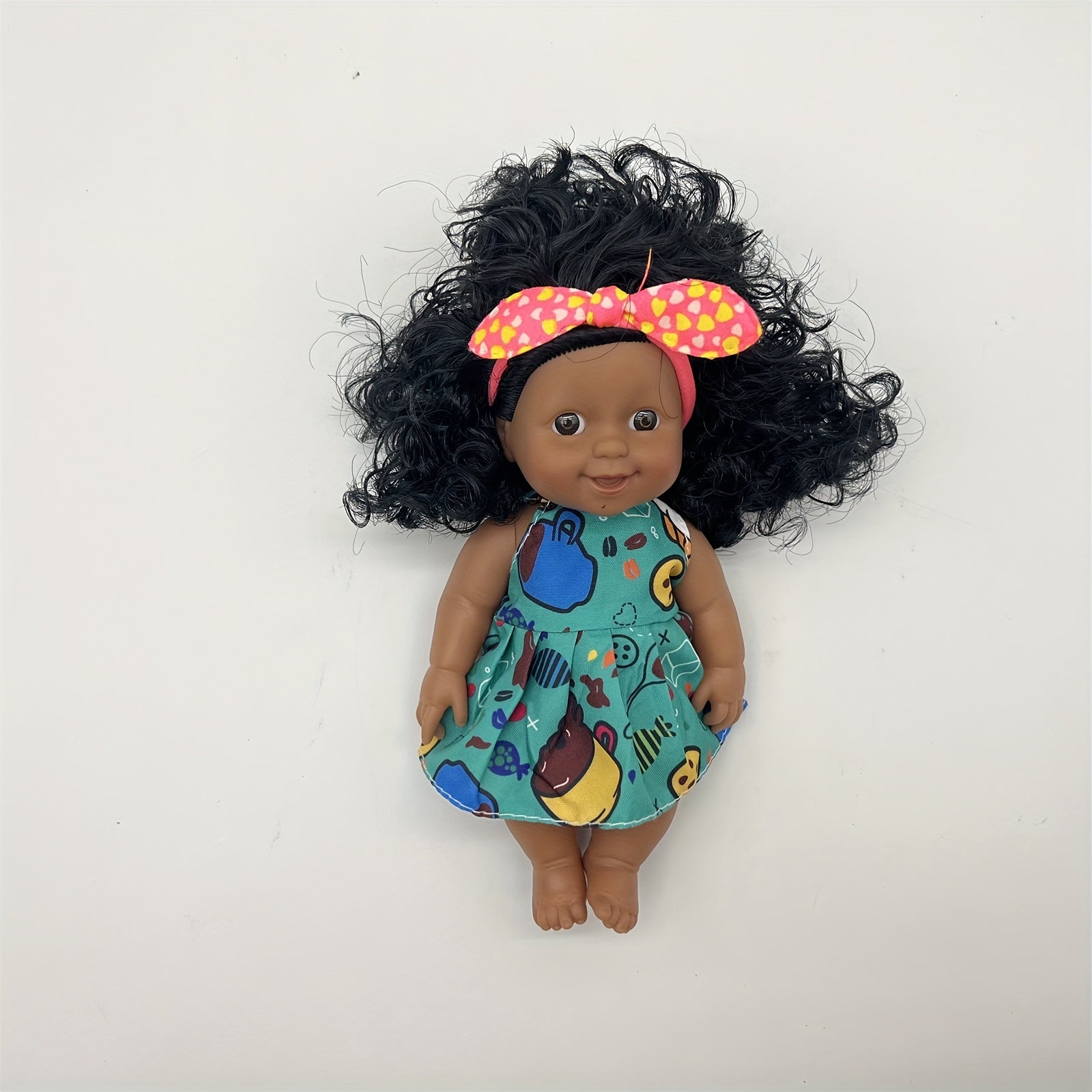 Soft Glue Doll with Multiple Hair Rings
