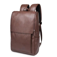 Men's Leather Travel Backpack