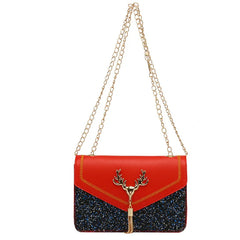 Animal Prints Crossbody Bag Woman Tote PU Casual Shoulder Bags