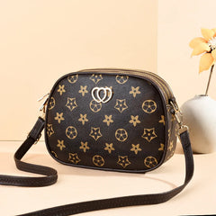 Retro Chinese Style PU Shoulder Bags for Women Handbags Purses Crossbody Clutch