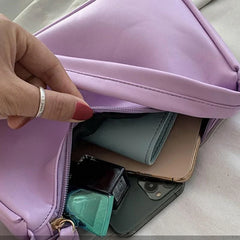 Women's PU Shoulder Bag Retro Style Handbag
