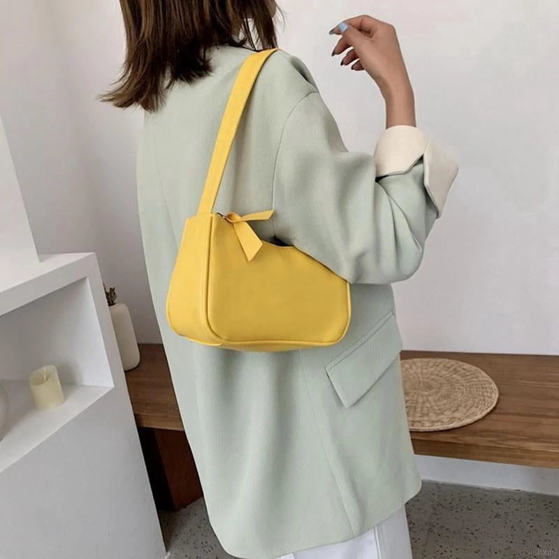 Women's PU Shoulder Bag Retro Style Handbag