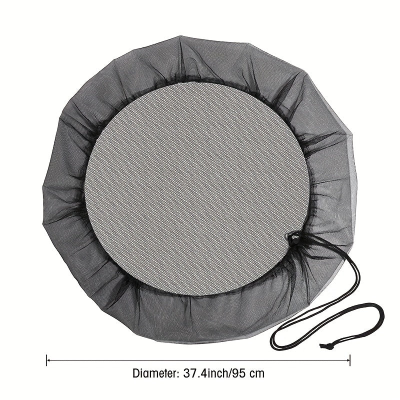 Outdoor Insect Net Bucket Screen Rain Barrel Filter