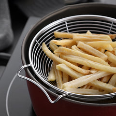 Stainless Steel Skimmer Ladle For Cooking And Frying Dumpling Spoon
