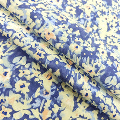 1yd Faux Cotton Fabric for DIY Clothes Pants Dress Quilt Covering