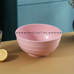 Set of 4 Bowls Rice Salad Cereal Yogurt Noodles PP Dinner Kitchen