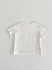 Infant Casual Round Neck T-shirt for Summer