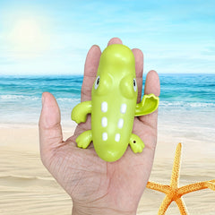 Summer Bathroom Swimming Crocodile Toy for Parent Child Play