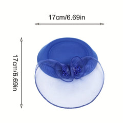 Vintage Pillbox Hat Feather Headwear Wedding Tea Party Hat