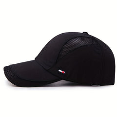 2pcs Men's Breathable Quick Drying Mesh Baseball Cap