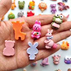 30pcs Flat Animal Blind Bags Cartoon Characters DIY Handicrafts Party