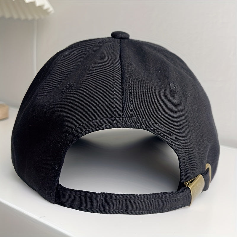 Unisex Sunshade Adjustable Baseball Cap Embroidered Letter Outdoor Sport