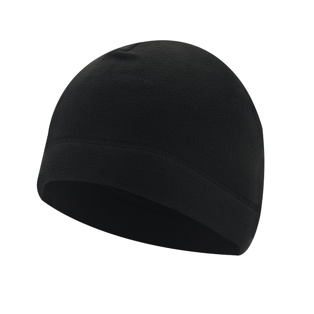 Beanie Hat Soft Fleece Windproof Warm Unisex