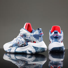 PLUS SIZE Men's Basketball Shoes Outdoor Athletic Training Anti Slip Sneakers