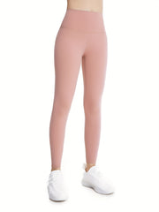 High Waist Crop Yoga Leggings Quick Dry Butt Lifting Activewear