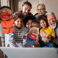 ZILIEEN Family Hand Puppets for Storytelling