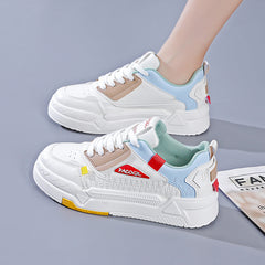 Thick Bottom Mesh Chunky Sneakers - Lightweight Running Shoes