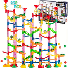 Colorful Marble Run Track Set for Children Ages 3