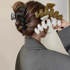 Oversize Hair Claw Clip Non Slip Strong Hold for Thick Hair