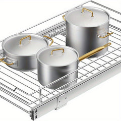 Heavy Duty Cabinet Pull Out Shelves - Slide Out Cabinet Organizer