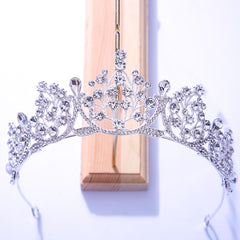 Baroque Crowns Wedding Tiaras Queen Crown Rhinestone Bridal Accessories