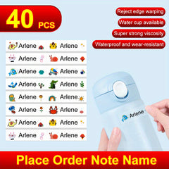 Custom Name Tag Stickers - Personalize Your Belongings!