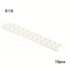 10pcs Small Particle 2445 2x12 Flat Plate Building Blocks DIY Parts