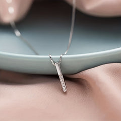 Girl's Geometric Necklace, Minimalist Fashion Jewelry, Christmas Party Gift