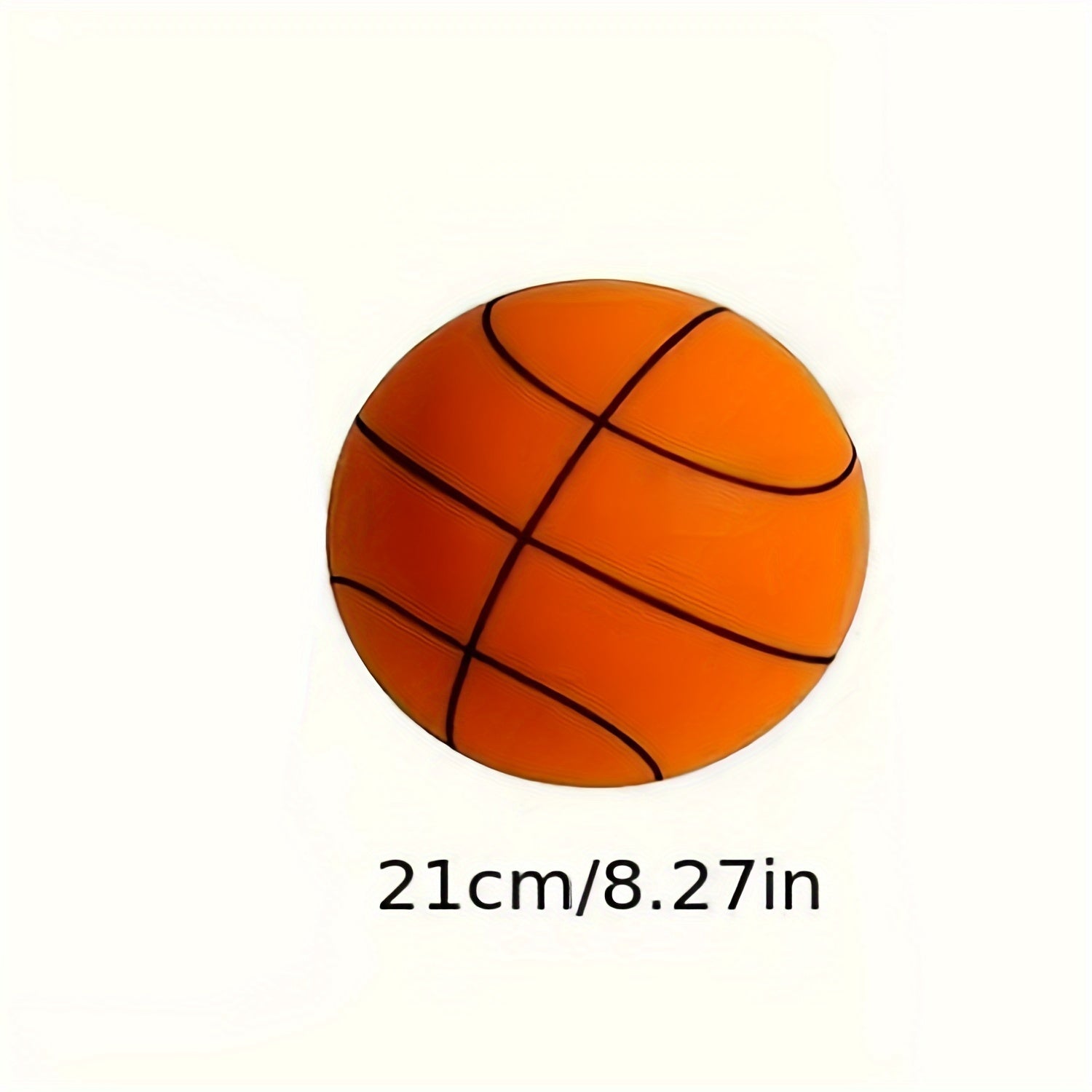 Silent Basketball PU Material Elastic Basketball For Home Indoor