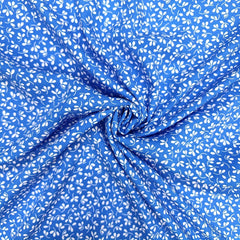1yd Faux Cotton Fabric for DIY Clothes Pants Dress Quilt, Cut Size