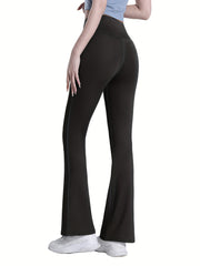 Women's High Waist Bootcut Yoga Pants Flare Leggings