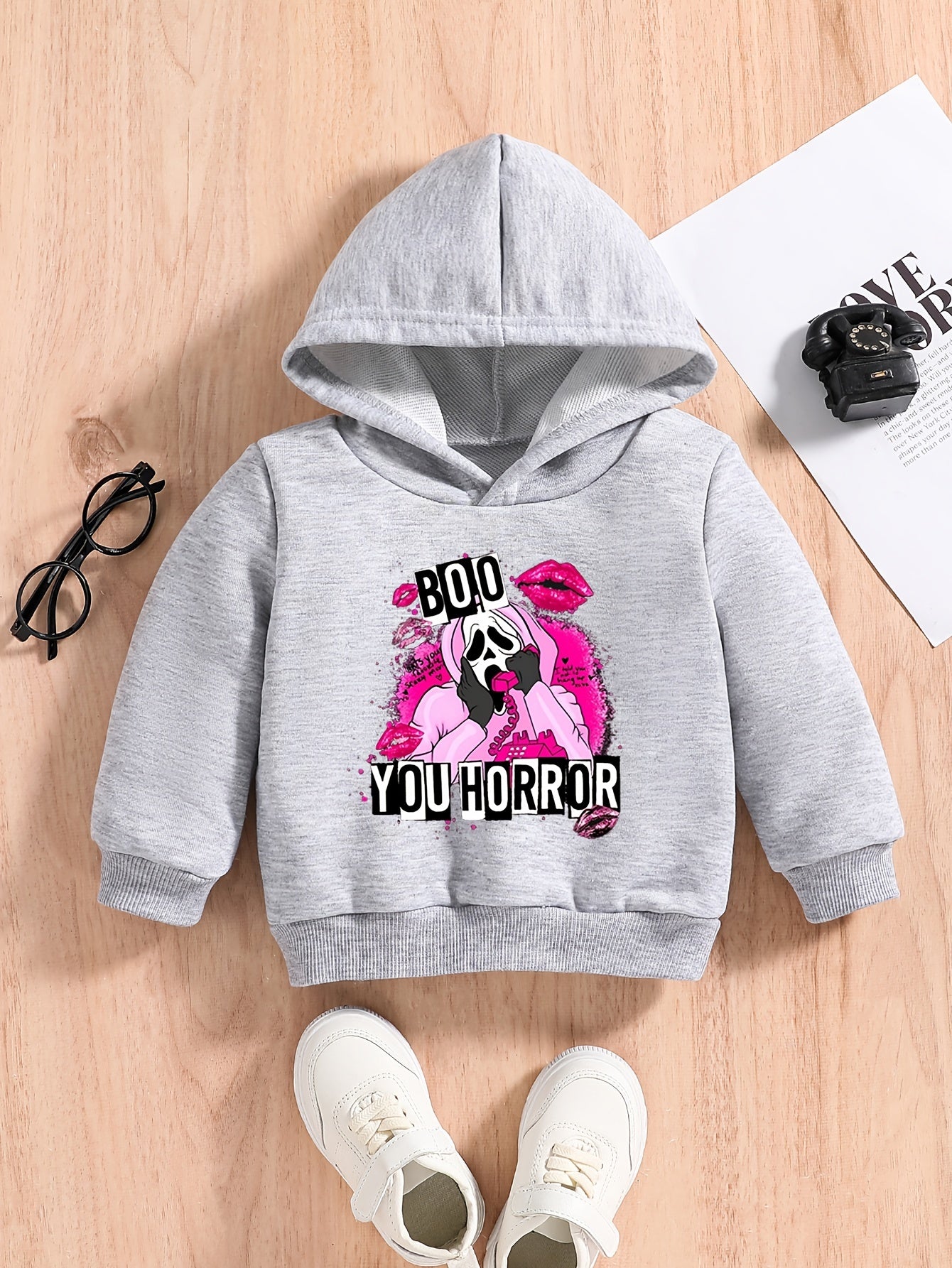 Baby Halloween Print Sweatshirt Spring Autumn Pullover